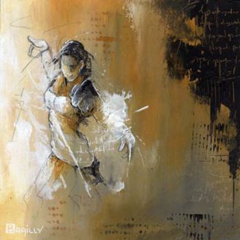 Pintura titulada "Dans une juerga" por Karine Brailly, Obra de arte original