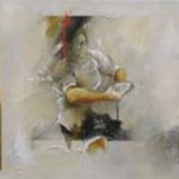 Pintura intitulada "Jeu découpé" por Karine Brailly, Obras de arte originais