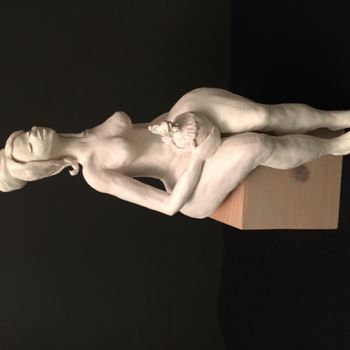 Sculpture titled "cocotine" by Juka, Original Artwork, Clay