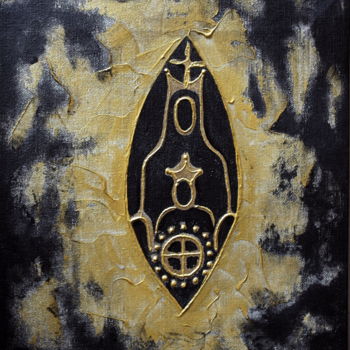 Peinture intitulée "Notre Dame de l'Obs…" par Karine Cathala (KA), Œuvre d'art originale, Acrylique