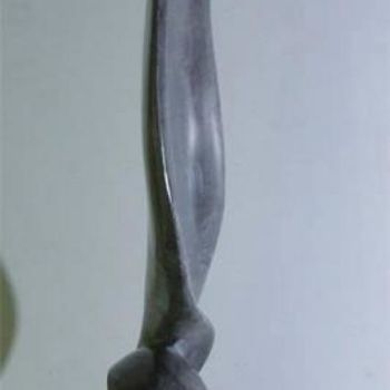 Escultura intitulada "L'envol, Marbre Aru…" por Karl, Obras de arte originais, Pedra