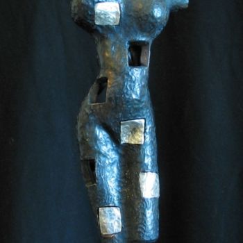 Skulptur mit dem Titel "Siete Chacras" von Karl Pieper, Original-Kunstwerk, Kunststoff