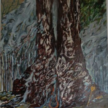 Pintura intitulada "jaspir." por Karolina Szymańska, Obras de arte originais, Óleo