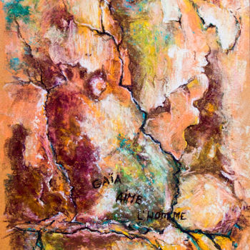 "Spiritus ubi vult s…" başlıklı Tablo Karolus tarafından, Orijinal sanat, Pastel