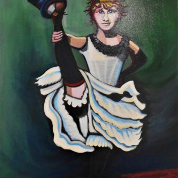 Pittura intitolato "La Goulue" da Karotte, Opera d'arte originale, Acrilico