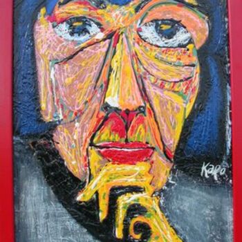 Pintura titulada "Lee Krasner" por Karotte, Obra de arte original, Acrílico