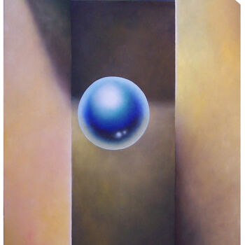 Painting titled "Metaphor For A Meta…" by Karsten Stier, Original Artwork, Oil Mounted on Wood Stretcher frame