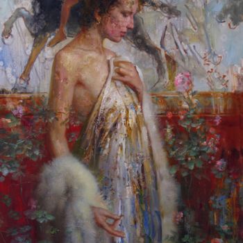 Pittura intitolato "Soon" da Andrei Kartashov, Opera d'arte originale, Olio