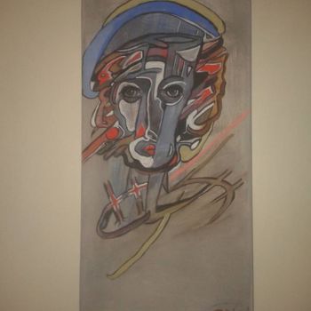 Pittura intitolato "gemini" da Dora Karzi, Opera d'arte originale, Altro