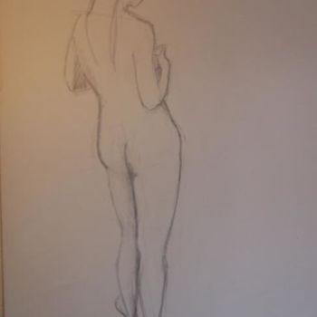 Design mit dem Titel ""La pose"" von Mireille Rossier, Original-Kunstwerk