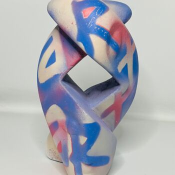 Sculpture intitulée "Songe" par Kassim Baudry, Œuvre d'art originale, Béton cellulaire