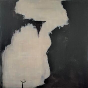 Картина под названием "42" - Kate Hessling, Подлинное произведение искусства, Акрил Установлен на Деревянная рама для носилок