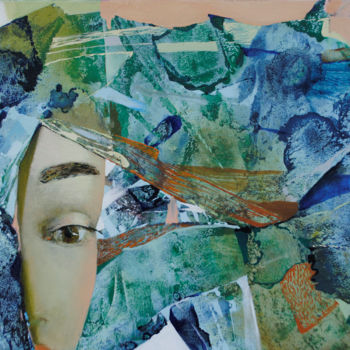 Картина под названием "Caring look" - Kate Kulish, Подлинное произведение искусства, Масло