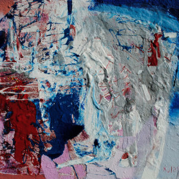 Peinture intitulée "Abstraction-4" par Kate Kulish, Œuvre d'art originale, Huile