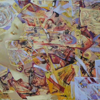 Malarstwo zatytułowany „Brightness of dream…” autorstwa Kate Kulish, Oryginalna praca, Olej
