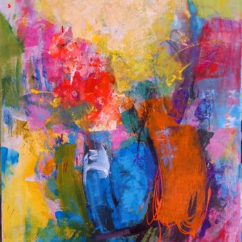 Картина под названием "Kogdaжеkogda" - Katerina Galle, Подлинное произведение искусства, Цветные карандаши