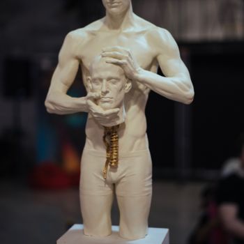 雕塑 标题为“John the Baptist” 由Katerina Pilnikova, 原创艺术品, 石膏