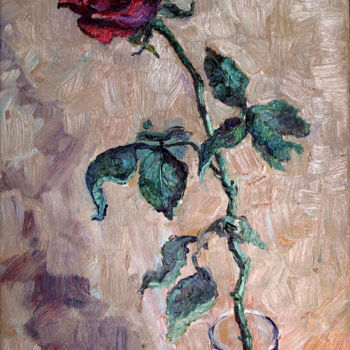 Malerei mit dem Titel "Только ты" von Katerina Sevostyanova, Original-Kunstwerk, Öl