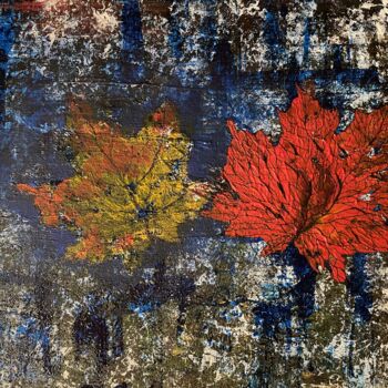 Картина под названием "«Осень»" - Катерина Шаляпина, Подлинное произведение искусства, Акрил