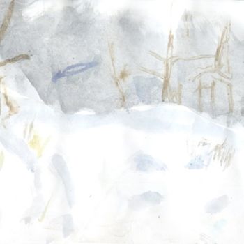 Desenho intitulada "zima1.jpg" por Katya Raevskaya, Obras de arte originais
