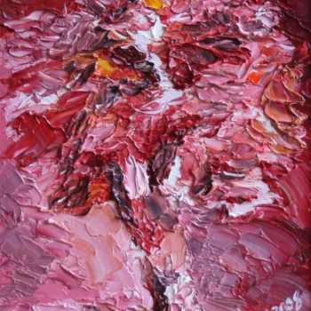 Картина под названием "Волшебное дерево -…" - Ekaterina Mashkova, Подлинное произведение искусства, Масло