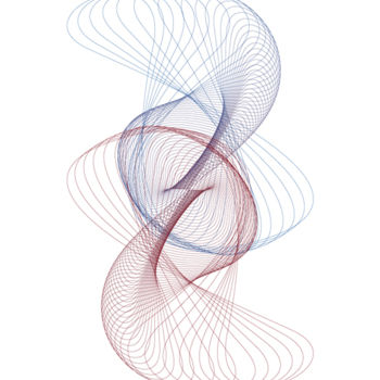 Arts numériques intitulée "Treble Clef" par Katia Iosca, Œuvre d'art originale, Travail numérique 2D