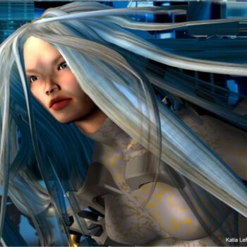 Digital Arts titled "Miss Sci Fi 2009" by Katia Lempka, Original Artwork