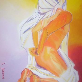Painting titled "en esclavage" by K.Ti, Original Artwork, Other