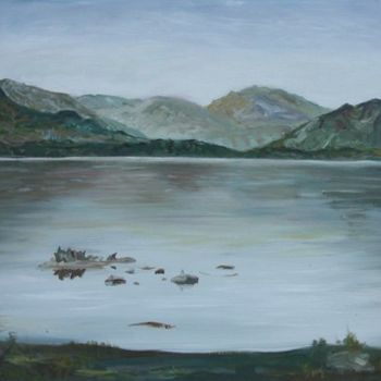 Pittura intitolato "Killarney, view fro…" da Katie O'Looney, Opera d'arte originale