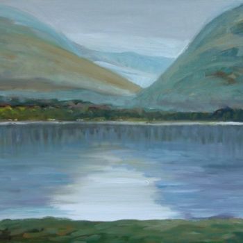 Painting titled "lake view near Kill…" by Katie O'Looney, Original Artwork