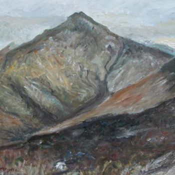 Pintura intitulada "Slieve mish mountai…" por Katie O'Looney, Obras de arte originais