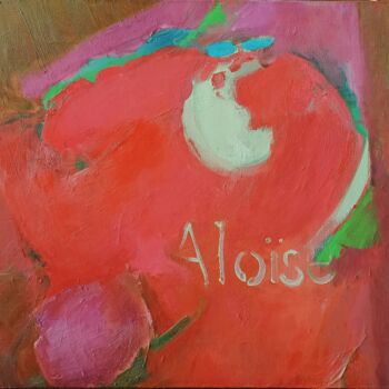 绘画 标题为“Aloise” 由Katrin Rymsha, 原创艺术品, 油 安装在木板上