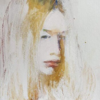 "Blonde" başlıklı Tablo Katrin Rymsha tarafından, Orijinal sanat, Suluboya