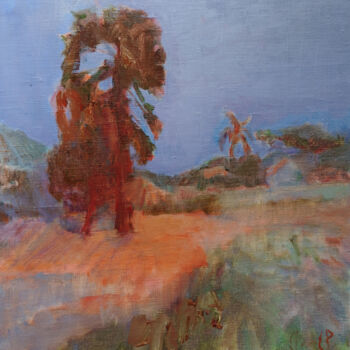 Painting titled "Trincomalee" by Katrin Rymsha, Original Artwork, Oil