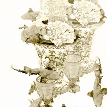 Grafika cyfrowa / sztuka generowana cyfrowo zatytułowany „Beige” autorstwa Katwrina Golban, Oryginalna praca, Akwarela