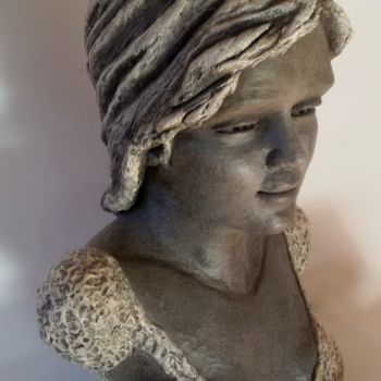 Sculpture titled "Harmonie" by Katyveline Ruiz, Original Artwork, Terra cotta