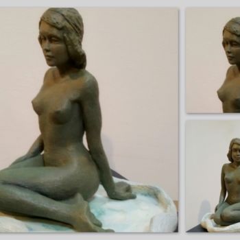 Sculpture intitulée "katy-sculptures- Ja…" par Katyveline Ruiz, Œuvre d'art originale, Terre cuite