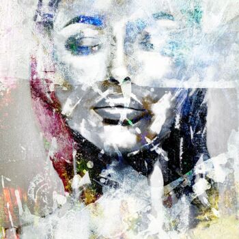 Цифровое искусство под названием "Portrait no. 3720" - Anita Kaufmann, Подлинное произведение искусства, Цифровая живопись У…