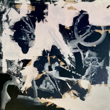 Pintura titulada "Abstract no. 323 XX…" por Anita Kaufmann, Obra de arte original, Acrílico