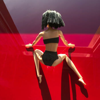 Фотография под названием "Black Bikini01" - Kaveh, Подлинное произведение искусства, Цифровая фотография