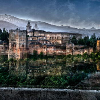 Фотография под названием "La Alhambra" - Kavi Sanchez, Подлинное произведение искусства, Цифровая фотография