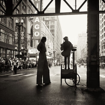 Фотография под названием "Ghost of Chicago" - Kay Jay, Подлинное произведение искусства, Цифровая фотография