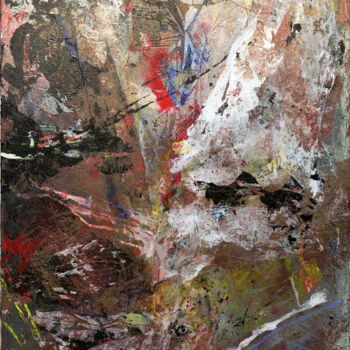 Pittura intitolato "abstrakt I" da Kay Pischang, Opera d'arte originale, Acrilico