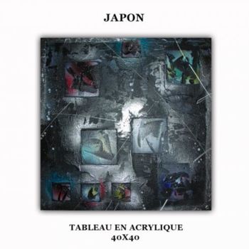 "JAPON" başlıklı Tablo Kaÿa tarafından, Orijinal sanat, Petrol