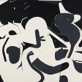 제목이 "Untitled (20190906)"인 미술작품 Kazuhiro Higashi로, 원작, 아크릴