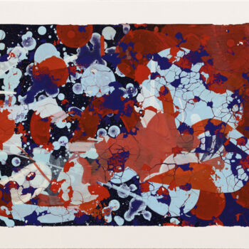Отпечатки и Гравюры под названием "UNTITLED (20221220)" - Kazuhiro Higashi, Подлинное произведение искусства, Монотип