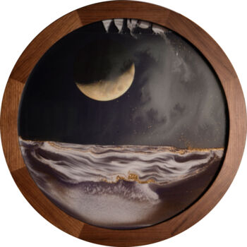 Design intitulada "Moon Valley" por Kb The Sandman, Obras de arte originais, Mobília