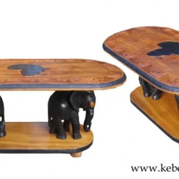 设计 标题为“Table Basse avec él…” 由Kebe, 原创艺术品