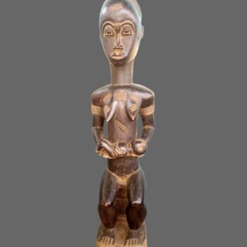 STATUE BAOULE  ART AFRICAIN AFRICAN ART KA2000800A