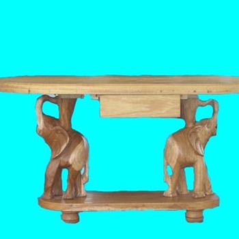 Design titled "Table basse  avec E…" by Kebe, Original Artwork